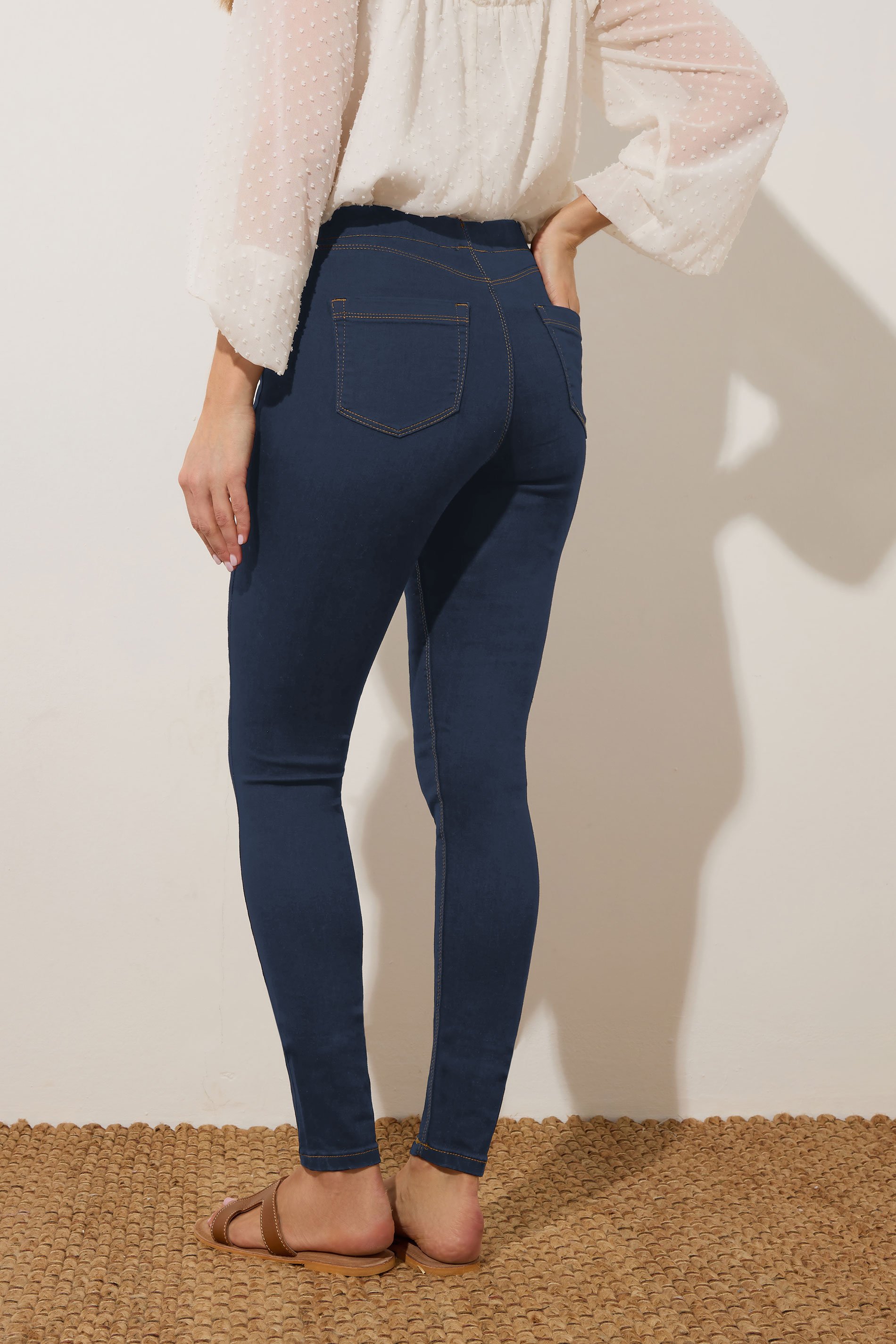 LTS Tall Indigo Blue JENNY Jeggings | Long Tall Sally 2