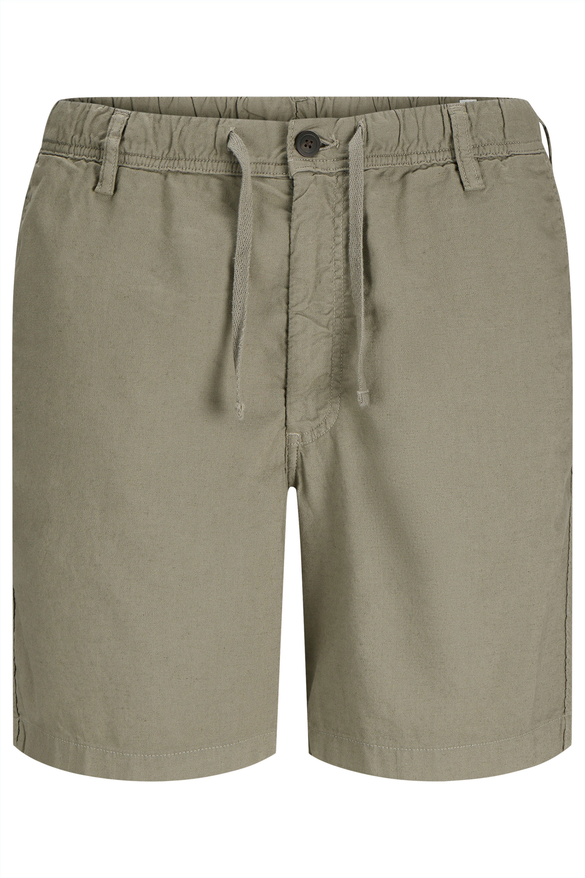 JACK & JONES Big & Tall Olive Green Campaign Shorts | BadRhino 3