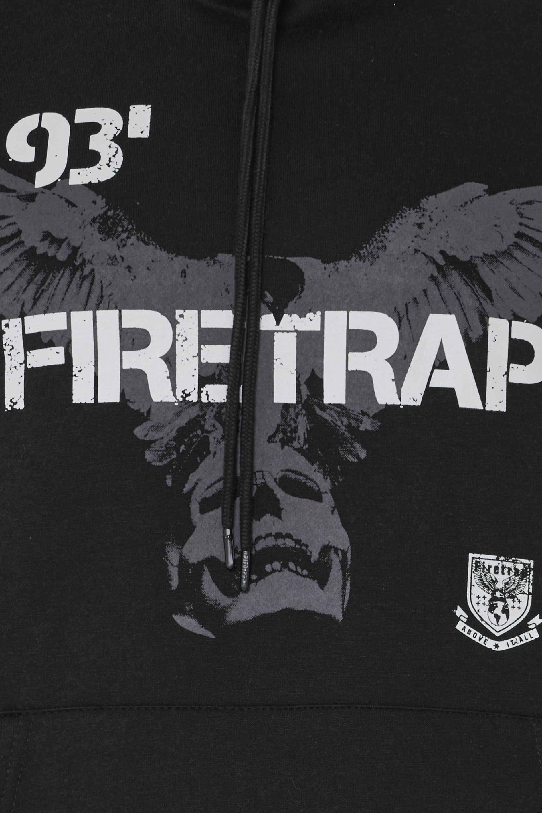 FIRETRAP Big & Tall Black Hawk Hoodie | BadRhino 3
