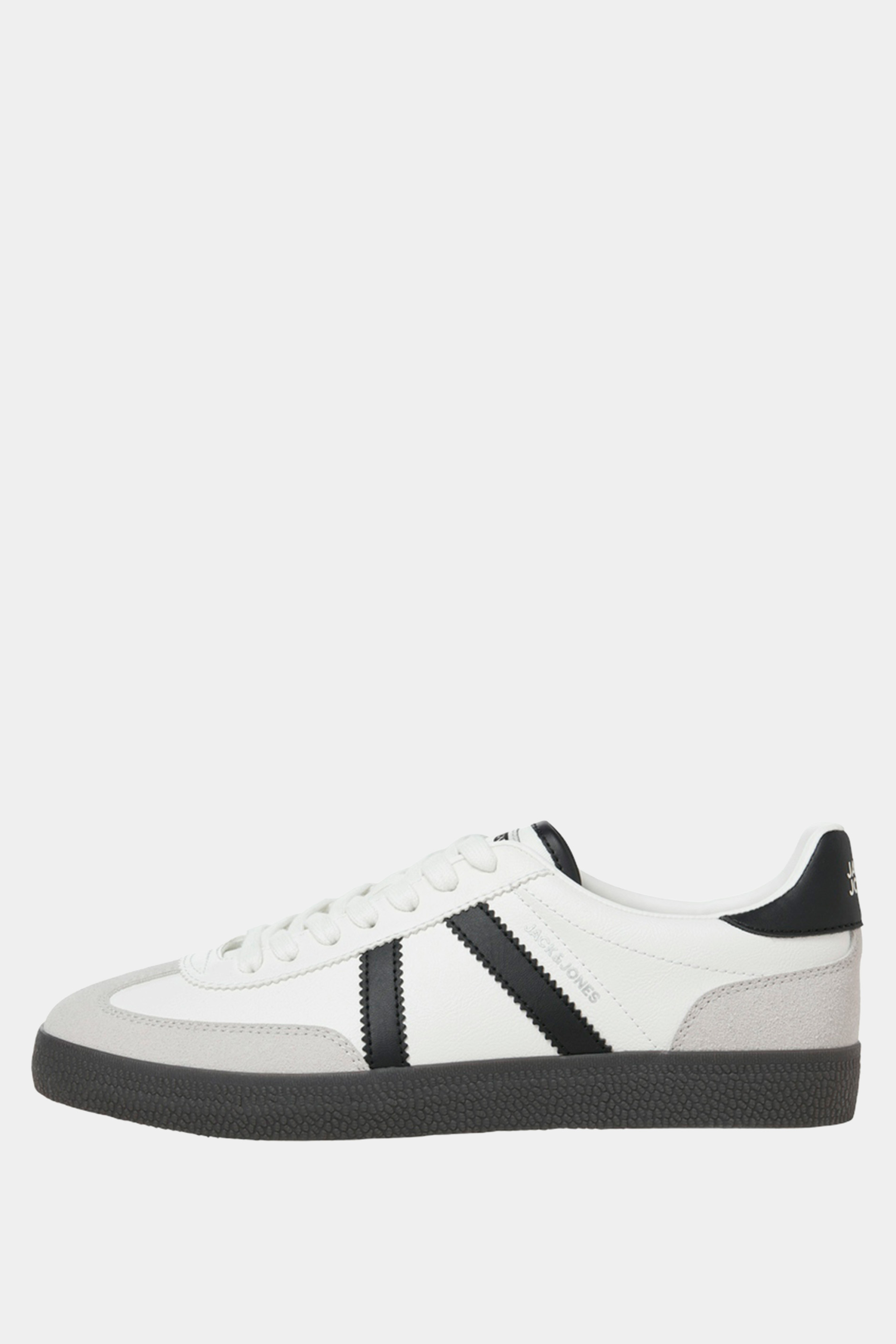 JACK & JONES Bright White PU Trainers | BadRhino 3