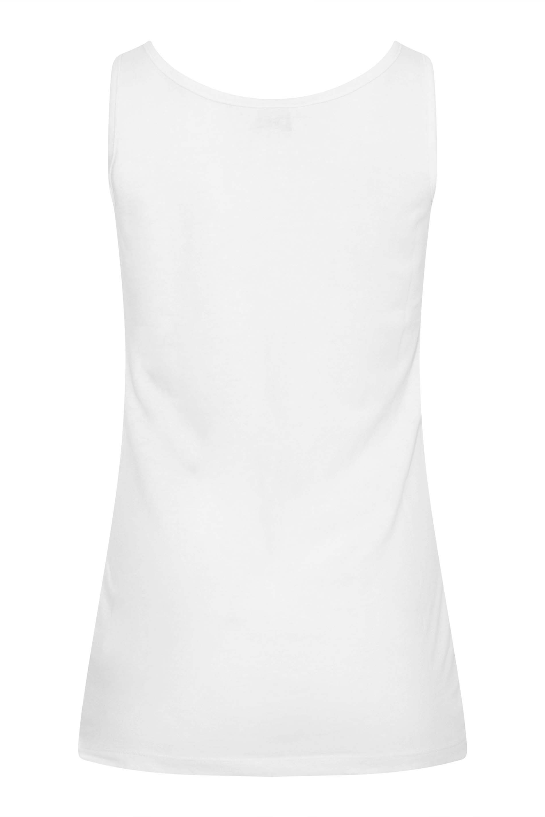 LTS 2 PACK Tall Women's Black & White Vest Tops