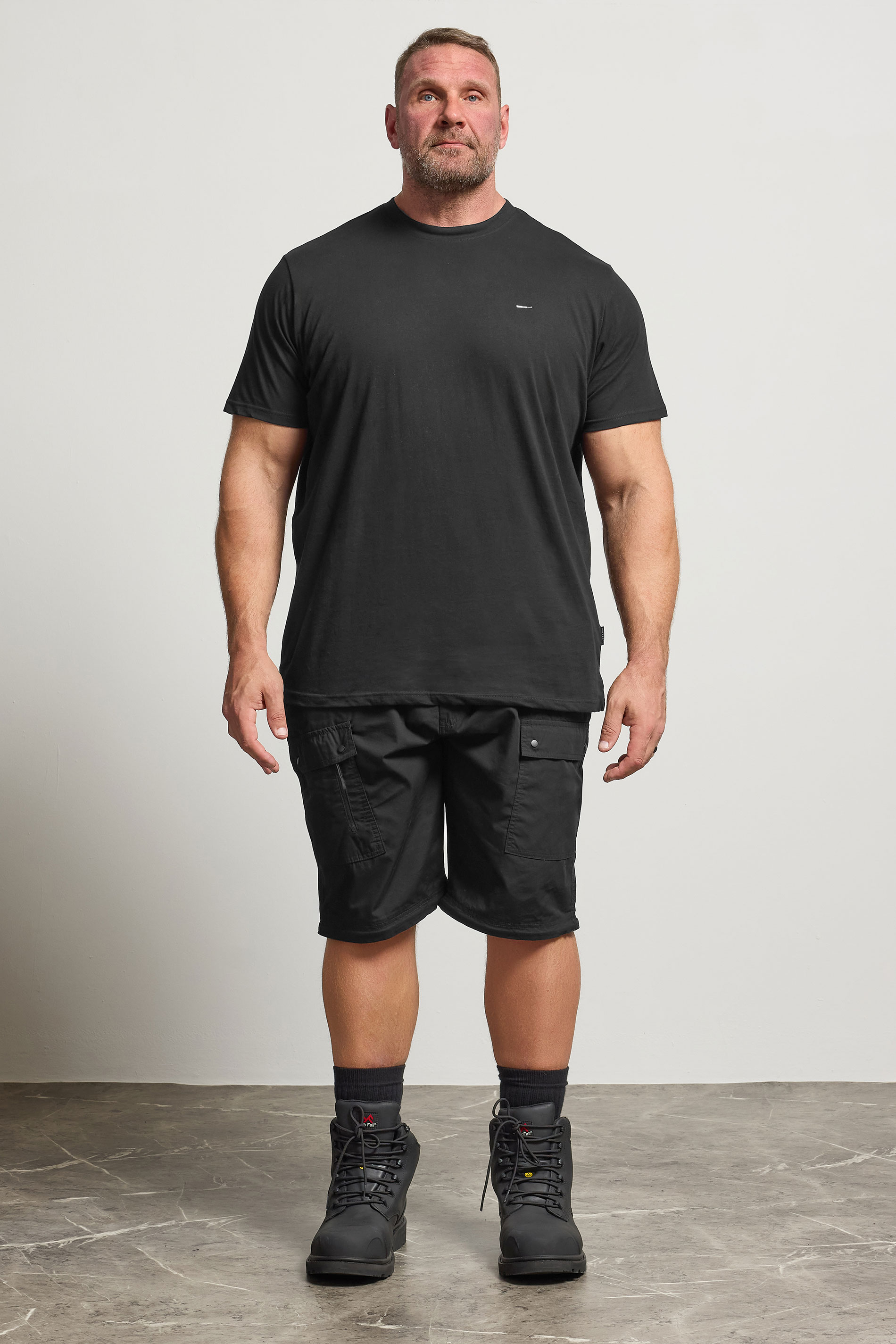 BadRhino Big & Tall Black 2 in 1 Trekking Trousers | BadRhino 3