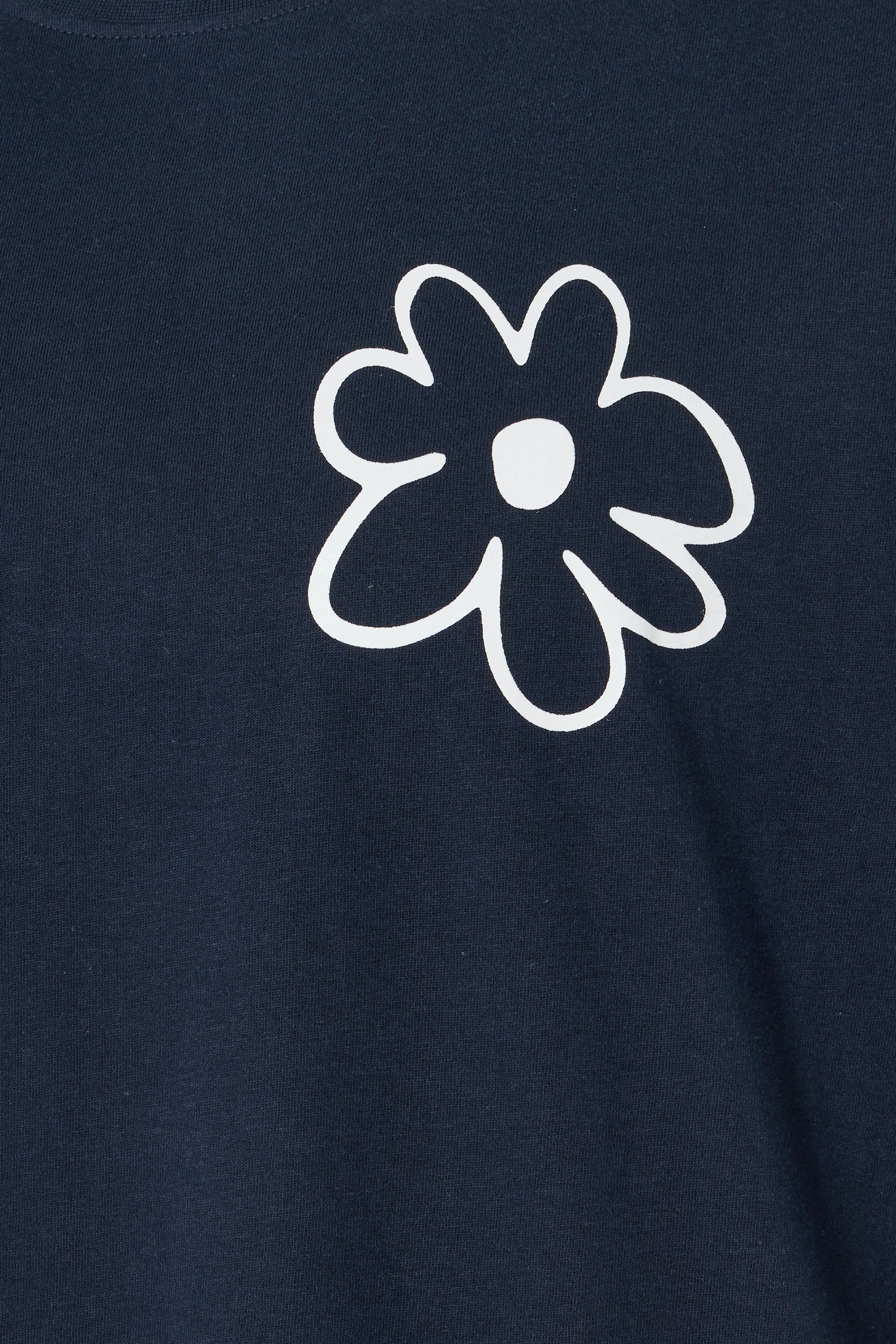 BadRhino Big & Tall Navy Blue Flower Graphic T-Shirt | BadRhino 10