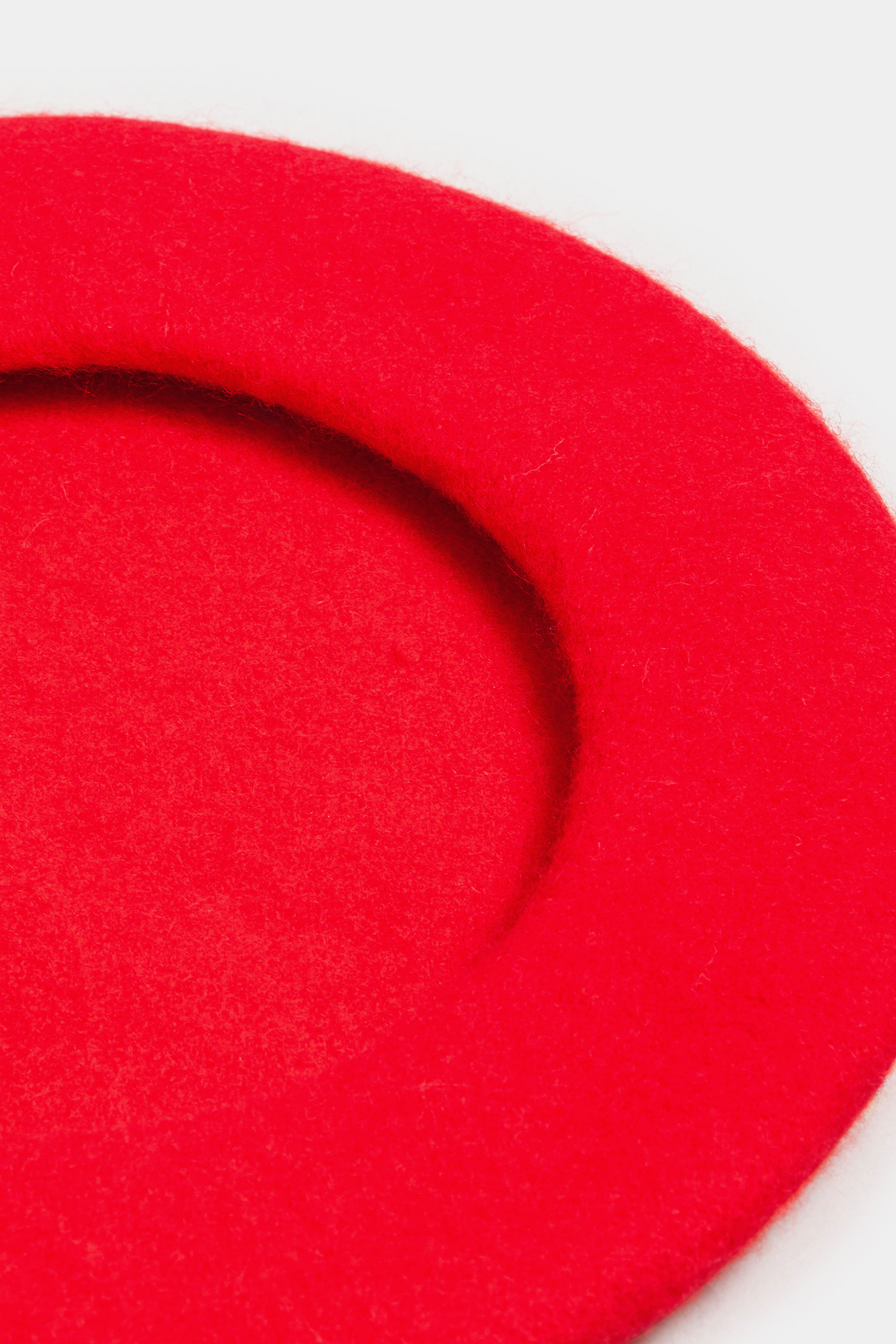 Red Felt Beret | Yours Clothing 3
