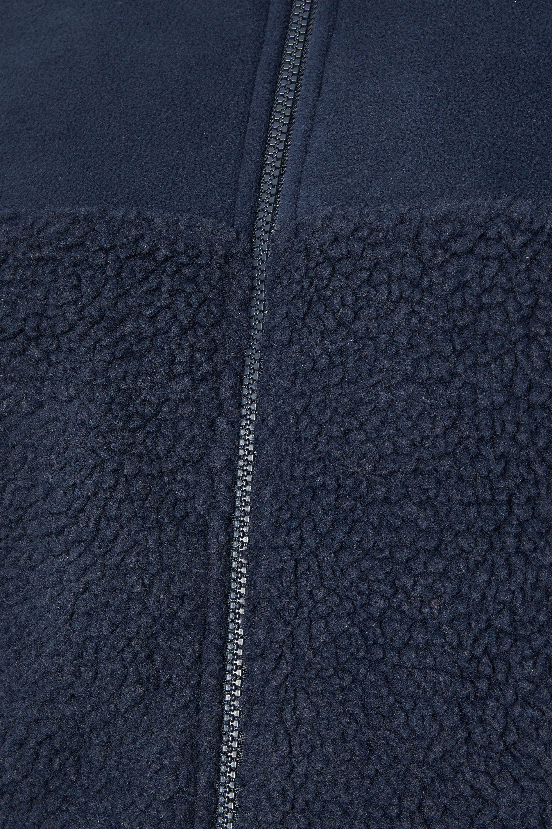 BadRhino Big & Tall Navy Blue Borg Fleece Jacket | BadRhino 7