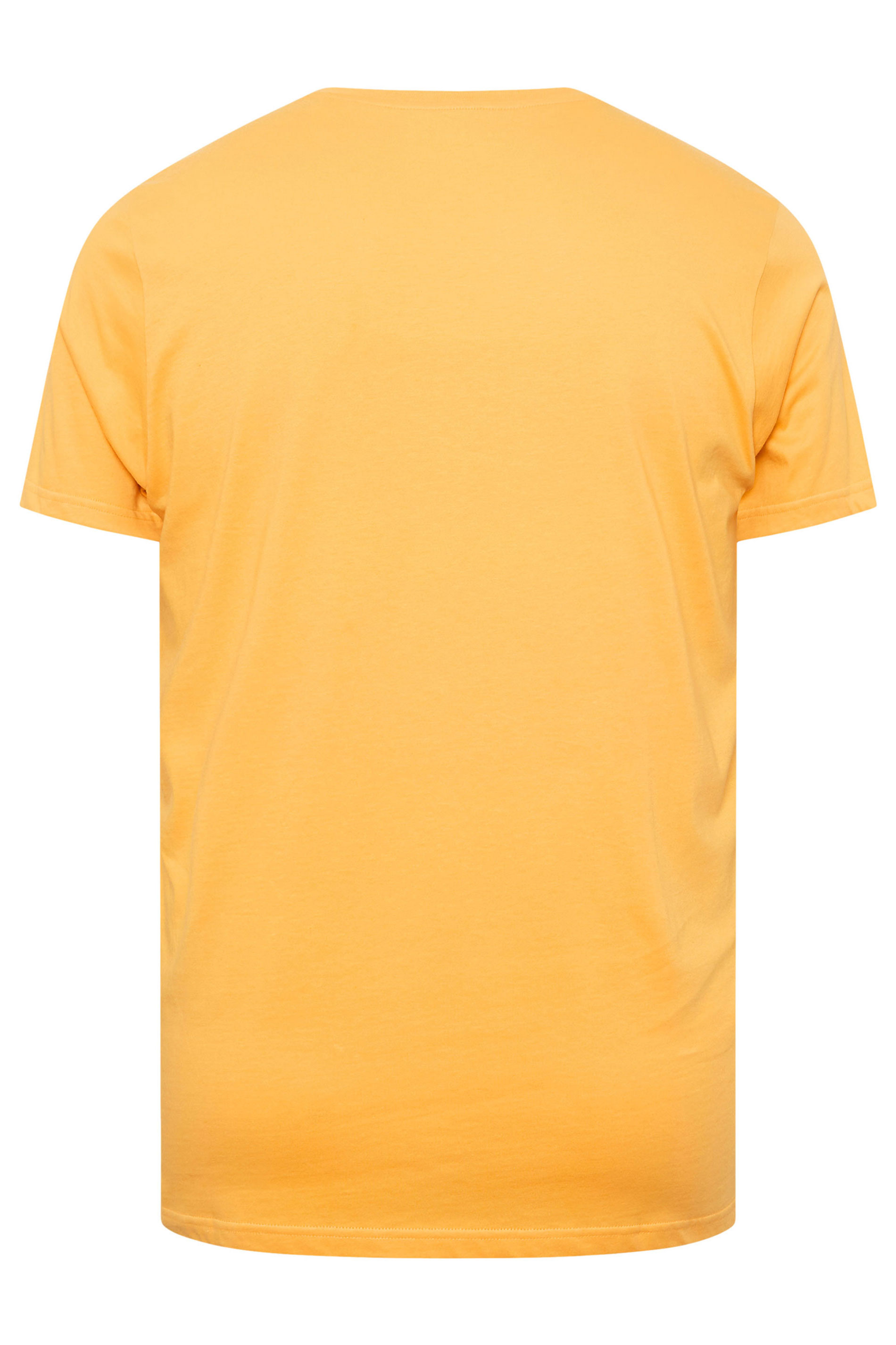 BadRhino Big & Tall Yellow Bicycle Print T-shirt | BadRhino 4