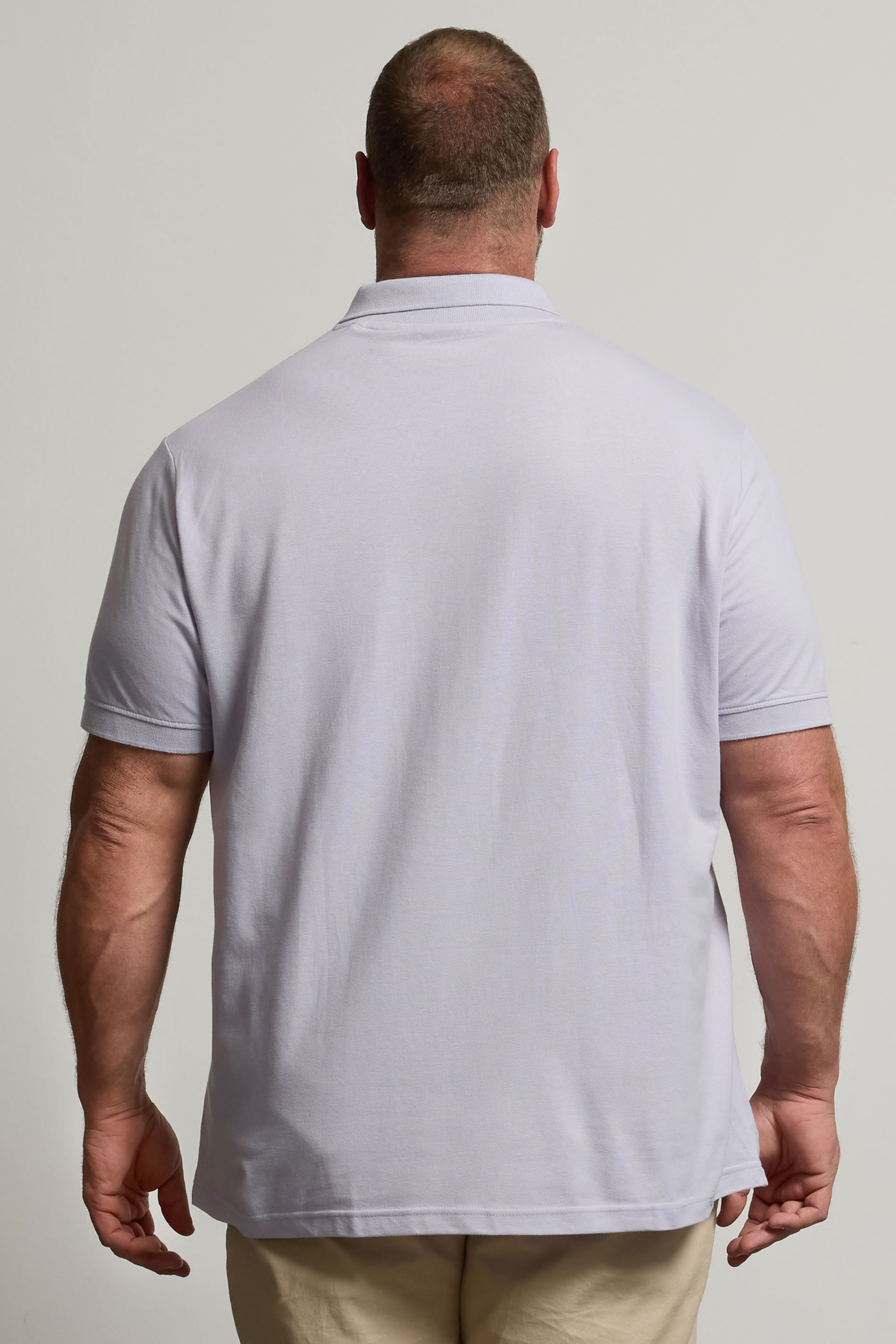 BadRhino Big & Tall Purple Polo Shirt | BadRhino 4