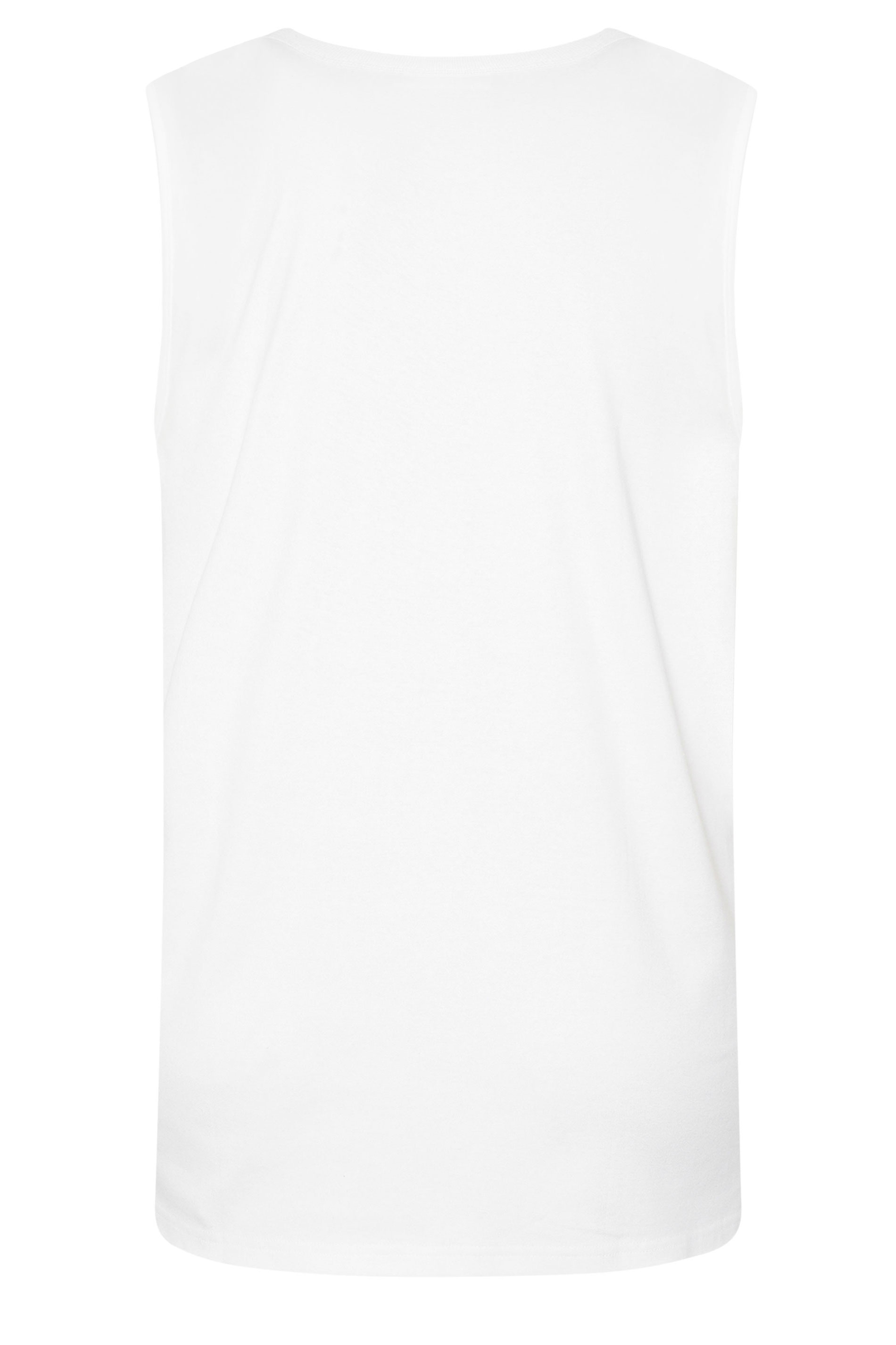 IronRhino Big & Tall White 'Rest Day' Vest | BadRhino 7