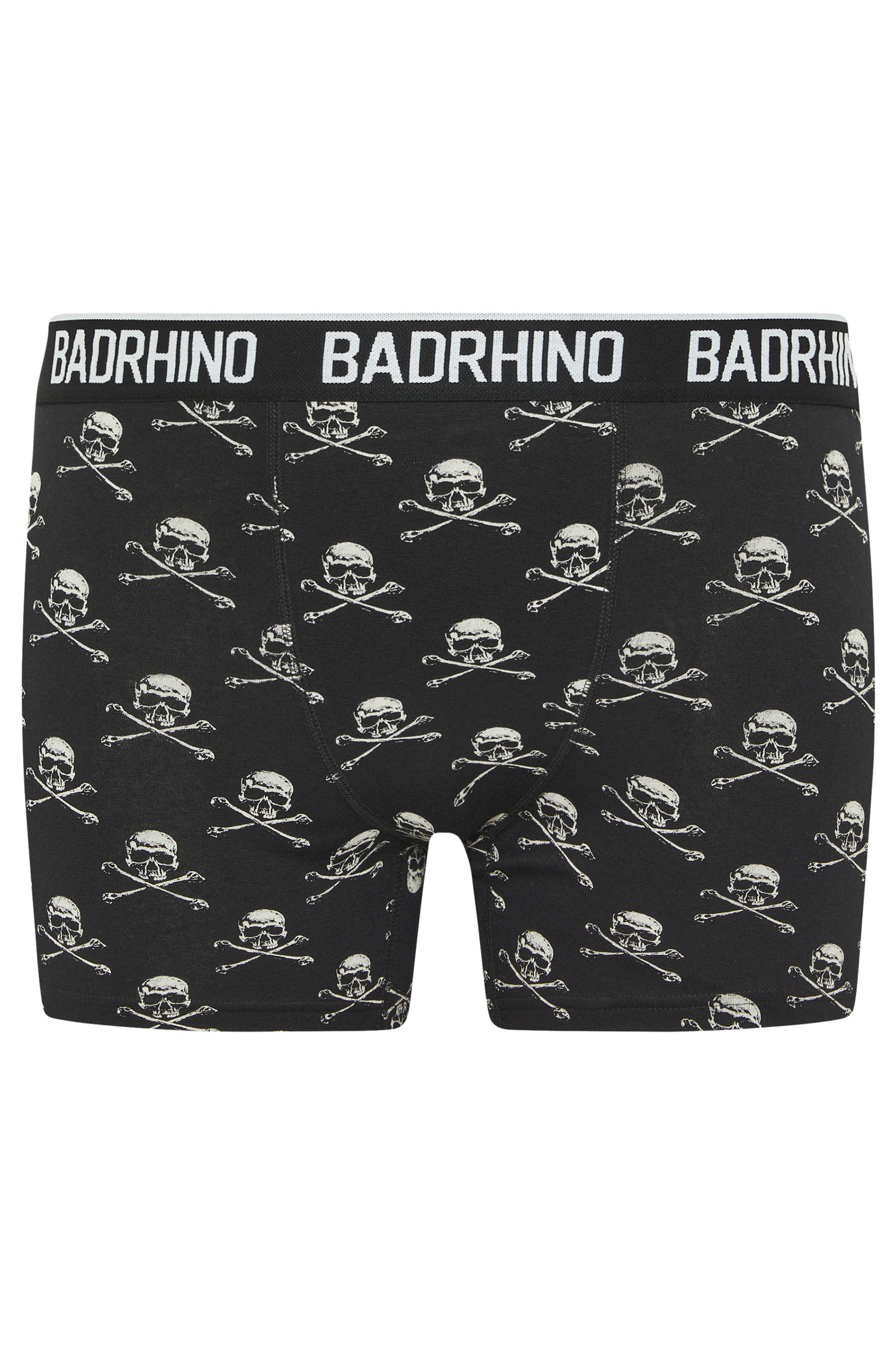 BadRhino Big & Tall 3 PACK Black Skull Boxers | BadRhino 4