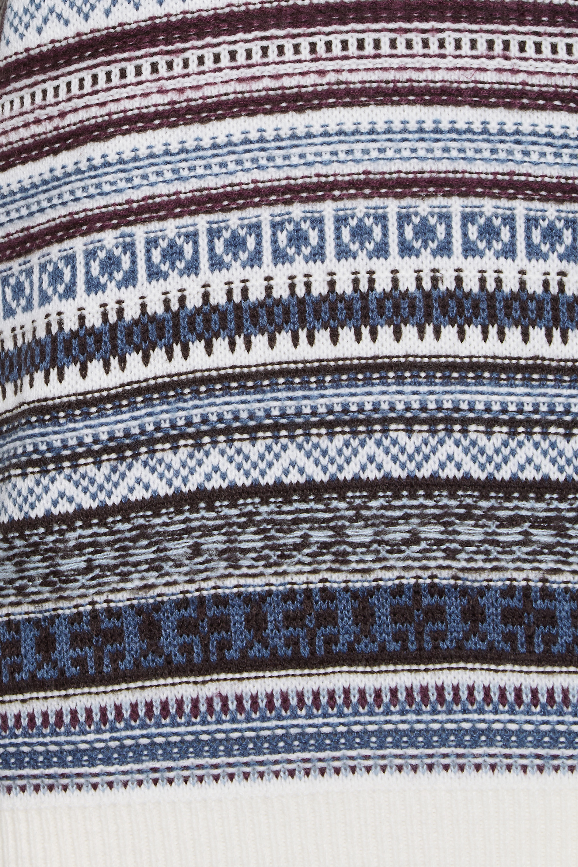 LTS Tall Blue Fairisle Print Knitted Jumper | Long Tall Sally 6